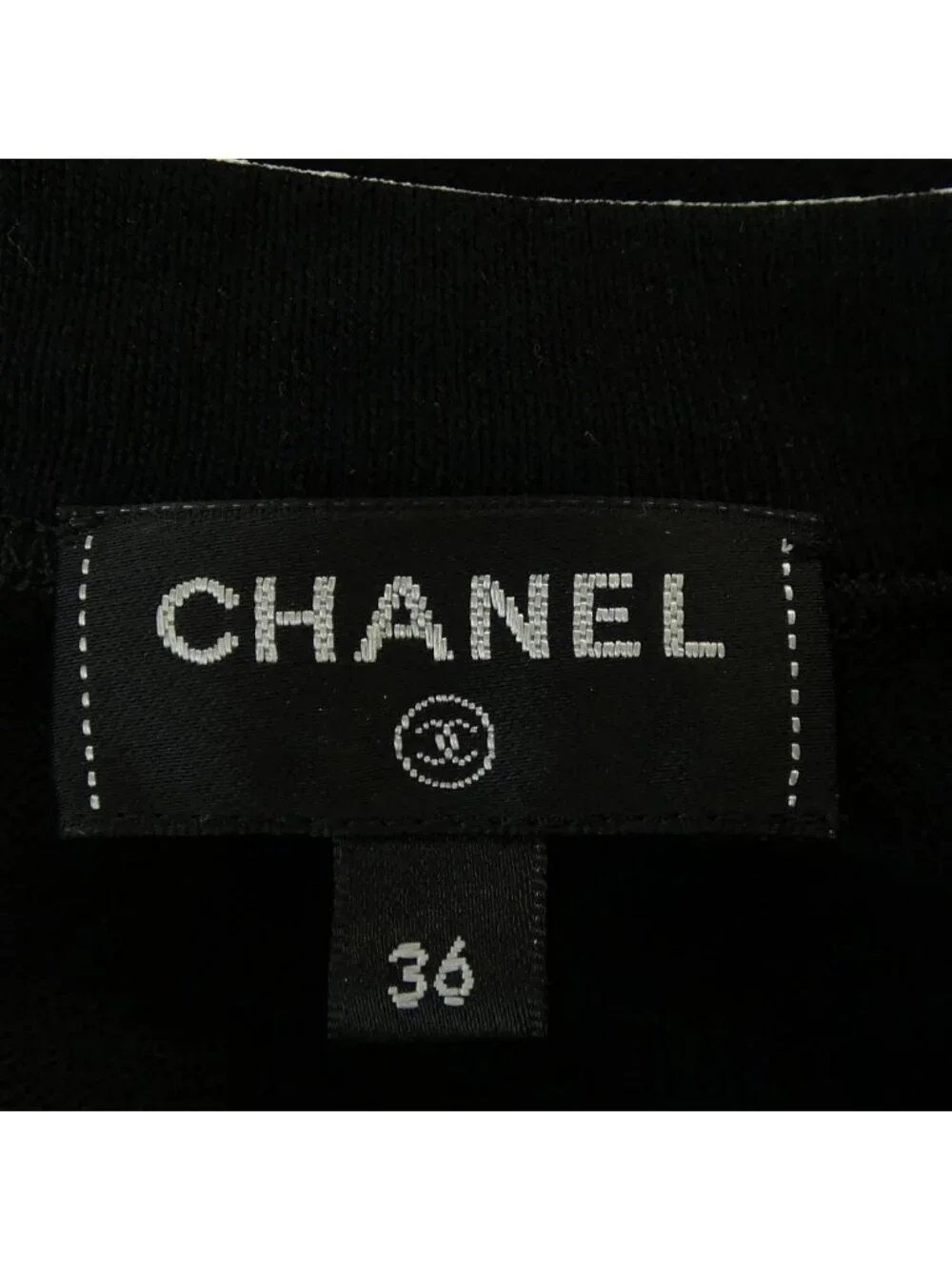 Chanel Tank Top Black